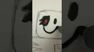 Drawing John Doe from Forsaken #forsaken #roblox #gaming