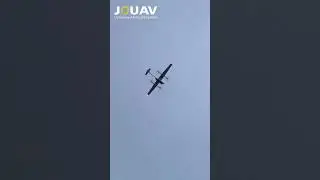 JOUAV CW-15 Drone Takeoff for Maritime Patrol and Surveillance