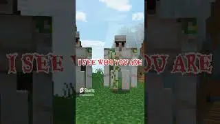 Iron Golem And His Enemies 😳 #minecraft #shorts