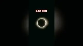 Black Moon ! Black Moon New Moon ! New Moon ! ब्लैक मून ! Moon Black #shorts