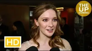 Morfydd Clark interview at Love & Friendship premiere on Kate Beckinsale, Jane Austen, James Fleet