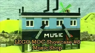 Lego MOC Showcase #8 - Music Shop