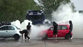 [UDA-Lage] Vorf&uuml;hrung Einsatzhundertschaft und Wasserwerfer/Sonderwageneinheit der Bundespolizei