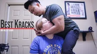 MAGNIFICENT CRACKS 😮 // Y Strap and Back Cracking Chiropractic COMPILATION // Dr Alex Tubio