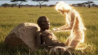 GOD HERMES vs EARLY HUMANS ✨ Guide of SOULS | Survival challenge in Prehistoric World | Stone Age