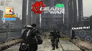 Gears of War on Android | Winlator Bionic | Gameplay Test on Snapdragon 845 + Settings!