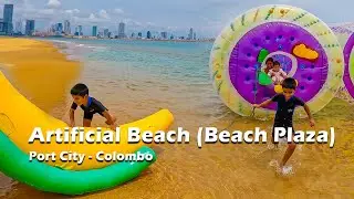 Beach Plaza | Artificial Beach | Port City Colombo: Sri Lanka's Futuristic Urban Paradise