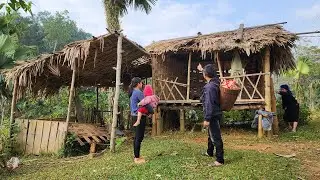 The kind young man gave the single mother an old, abandoned house to live in.