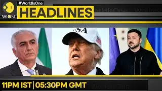 Trump Threatens Tariffs Over Greenland | Pahlavi: I Will Return to Iran | WION HEADLINES