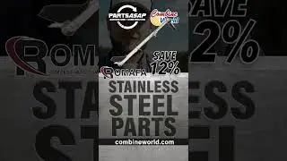 Save 12% on All Romafa Stainless Steel Parts at Combine World until December 6th, 2024