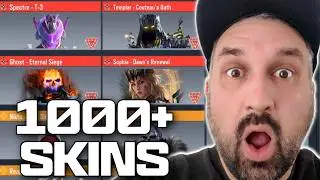 Я собрал более 1000 скинов в CoD Mobile!