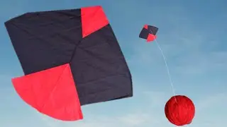 (1Tawa)How To Make A Kite With Plastic Bag & Broom Sticks | Kite banane ka Asan tarika