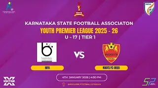 KSFA | YOUTH PREMIER LEAGUE 2025 - 26 | U - 17 | TIER 1 | BIFA VS ROOTS FC | 04.01.26