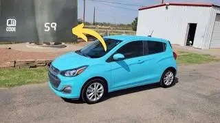 Code 59 in Chevy Spark: be careful with the window reset!