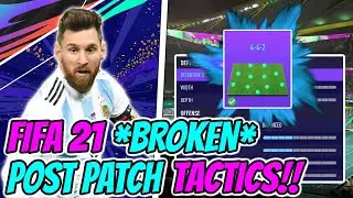 FUT 21 | 442(2) Is The New META In FIFA 21 | FUT 21 442(2) Custom Tactics/Instructions | Post Patch!