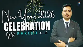 🔴 LIVE 🎉🎆 | New Year 2026 Online Celebration 🥳✨ with Rakesh Sir 🎊