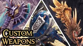 Custom Layered Weapons - Monster Hunter World (Good Slap-On Designs?)