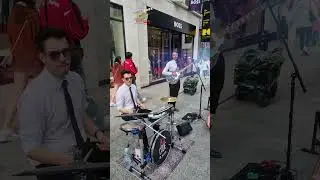 Jazz Code wow performance short just for You Grafton Street Dublin Ireland
