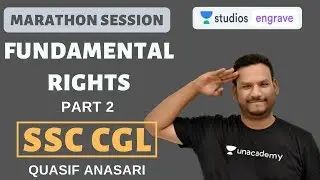 L2: Fundamental Rights Part - 2 | Marathon Session | Target SSC CGL | Quasif Ansari