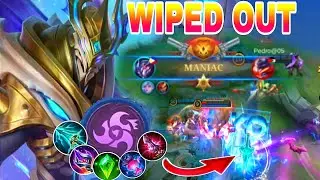 ZHASK‼️ THIS BUILD AND EMBLEM 100 BROKEN |MLBB ZHASK BEST BUILD #zhaskgameplay #mobilelegends