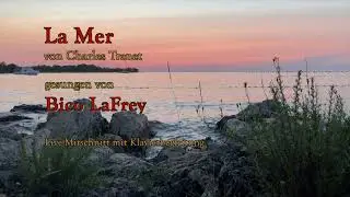 La Mer &bull; Beyond the Sea &bull; Cover by Bico LaFrey &bull; Sunset at Sea in Croatia ♡ 900 Subscribers Special