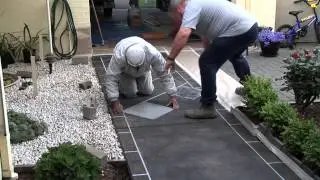 Nupave Spray-on Decorative Paving - Instructional