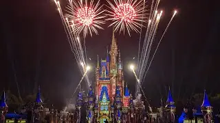 Happily Ever After Fireworks Show at Magic Kingdom July 2021