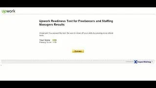 Upwork Readiness Test for Independent Contractors and Company Managers