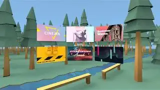 Headjack Low-Poly Forest | VR app template
