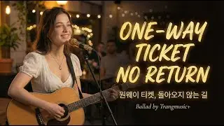 One Way Ticket No Return  Cover | Emotional Acoustic Ballad - #lyricsvideo  #90s    #80smusic