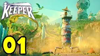 KEEPER #1 - J'incarne un Phare VIVANT et c'est Trop BIEN ! (LET'S PLAY FR)