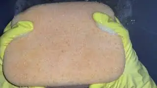 SPONGESQUEEZING COMPILATION// #spongesqueezing #stressrelief #asmrrinse #laundrypaste