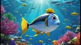 Tuna Schools Go Dart Dart Dart | English Nursery Rhyme | Kids Songs | Baby Music