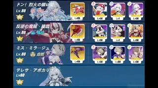 【崩壊3rd】8.6&beta; 記憶戦場 SSS隕氷の律者 47952