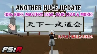 GAME KEEPS GETTING BETTER - HUGE UPDATE (MASTERY LEAK, DB BUFF, SSJR LEAK) | Final Stand: Remastered