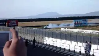 Lloyd Smith Drift Demo @ Powercruise Symmons Plains 2011