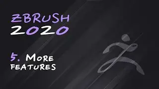 5. ZBrush 2020. Прочие фишки | Уроки на русском