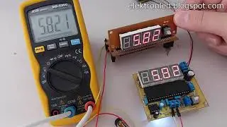 Voltímetro digital con el integrado ICL7107