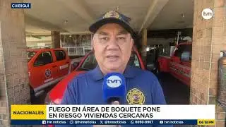 Controlan incendio en Alto Boquete