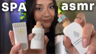 ASMR / LIMPIEZA FACIAL CON PRODUCTOS DE MADERA 💞 wooden skin care (personal attention)