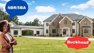🔴 Luxury Homes for Sale in Buckhead Atlanta 2025:  Buckhead Mansion  [2025 Tour] 🍑