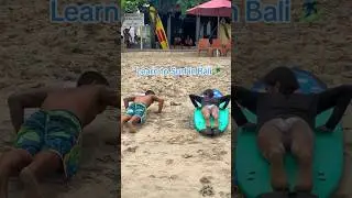 Learn to Surf in Kuta Beach, Bali 🏄&zwj;♂️🇮🇩 #Indonesia