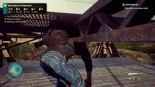 How to glitch around the outside railing of the Bridge Fort