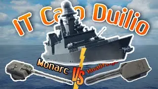 Modern Warships : IT Caio Duilio Cannonx3 Monarc Vs Koalitsiya ปืนใหญ่ Lv20 Vs Lv25 อันไหนดี มาดูกัน