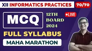 Class 12 IP MCQ | Complete Syllabus in One Shot | Marathon Video