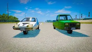 BeamNG Interesting Drag Races