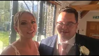 Ellie & Yannie | Singing Waiter Testimonial | Wedding at Aldwick Estate, Bristol