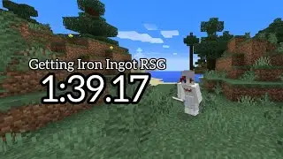 Speedrun Getting Iron Ingot Random Seed 1:39.17