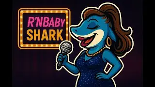 CRAZY SHARK 🦈 &ndash; Rn'B Version | Fun Kids Music (IA Remix)