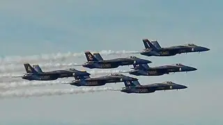 2024 San Francisco Fleet Week Airshow: U.S. Navy Blue Angels (Friday Demo)